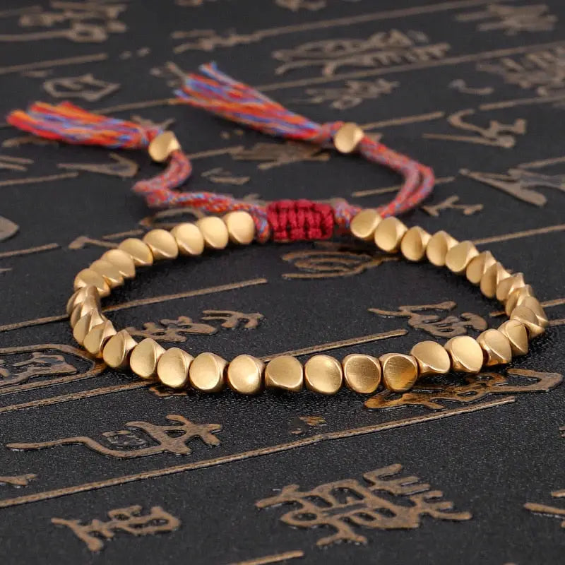 Golden Buddhist Bracelet