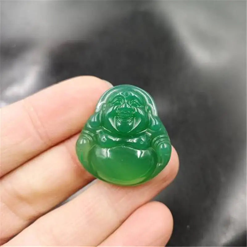 Green Buddha Amulet