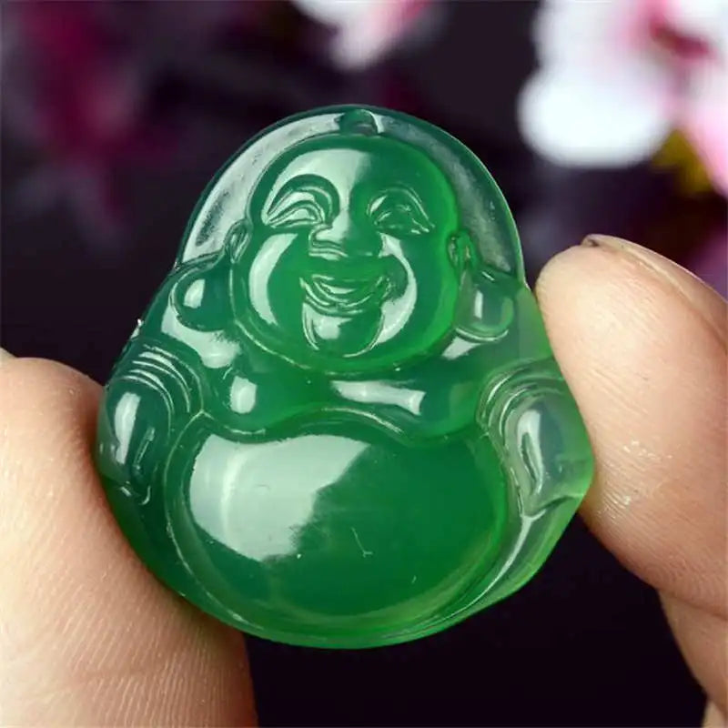 Green Buddha Amulet