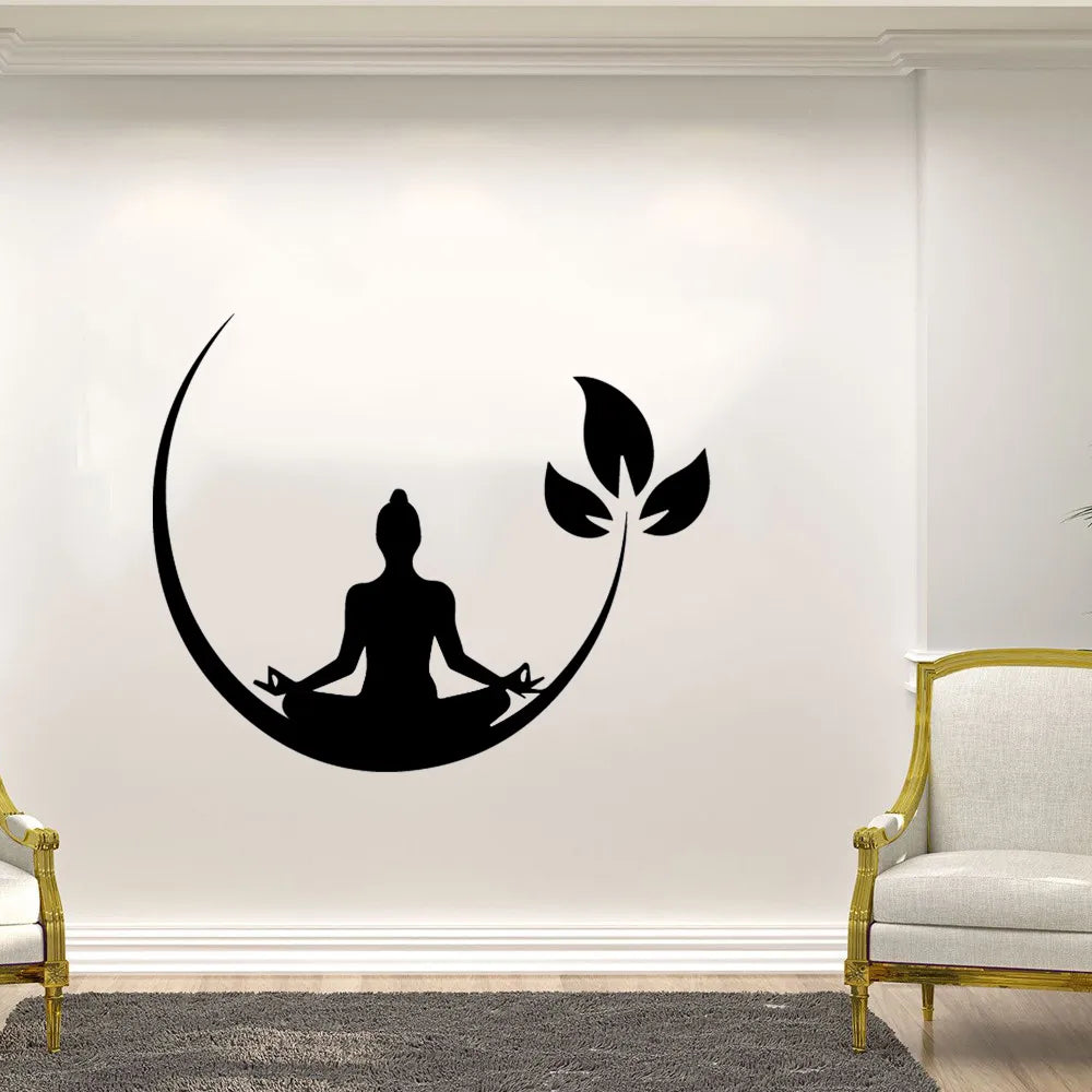 Zen yoga stickers