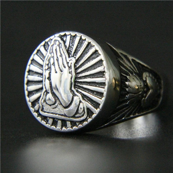 Namaste Buddha Ring