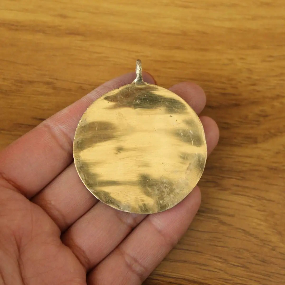 Tibetan Brass Amulet