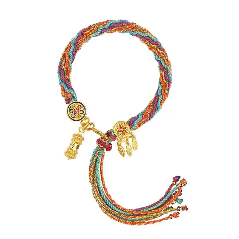 Braided Tibetan Bracelet