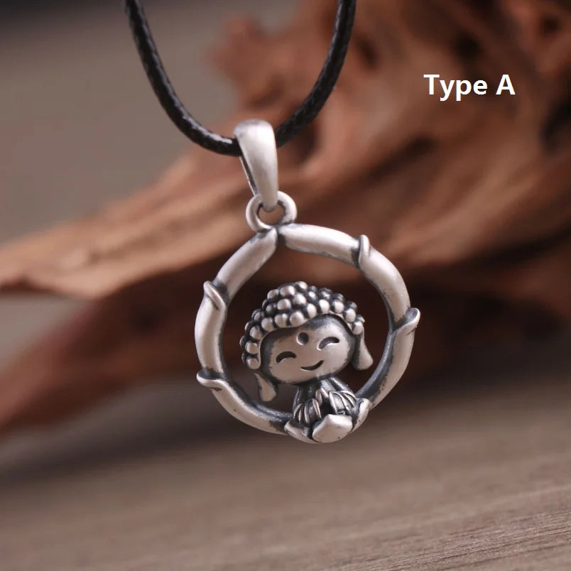 Small Tibetan Buddha Pendant