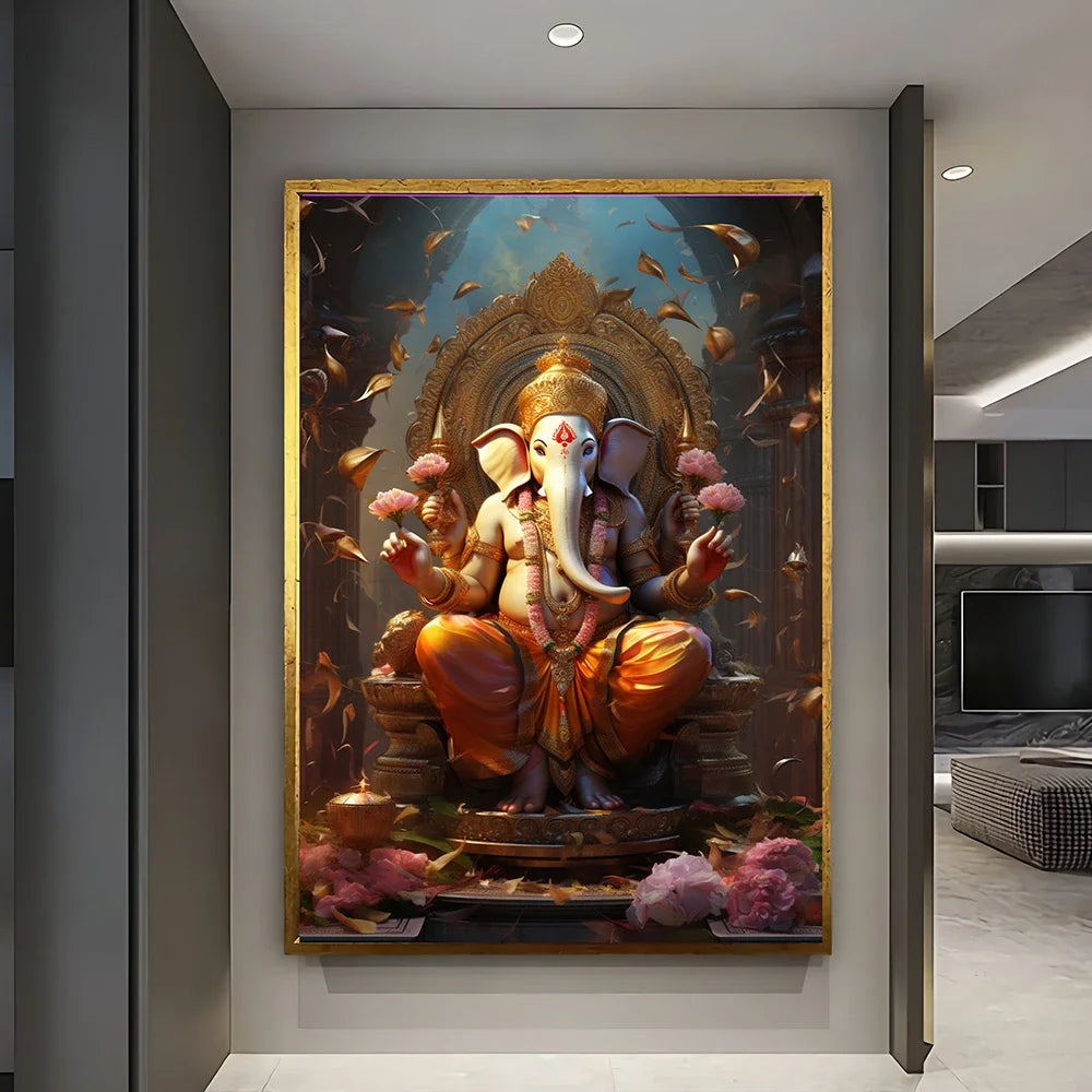 Ganesh Art Painting