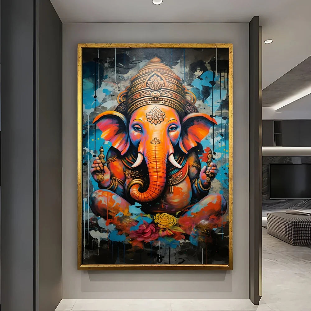 Ganesh Art Painting