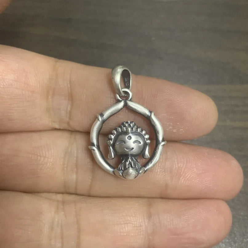 Small Tibetan Buddha Pendant