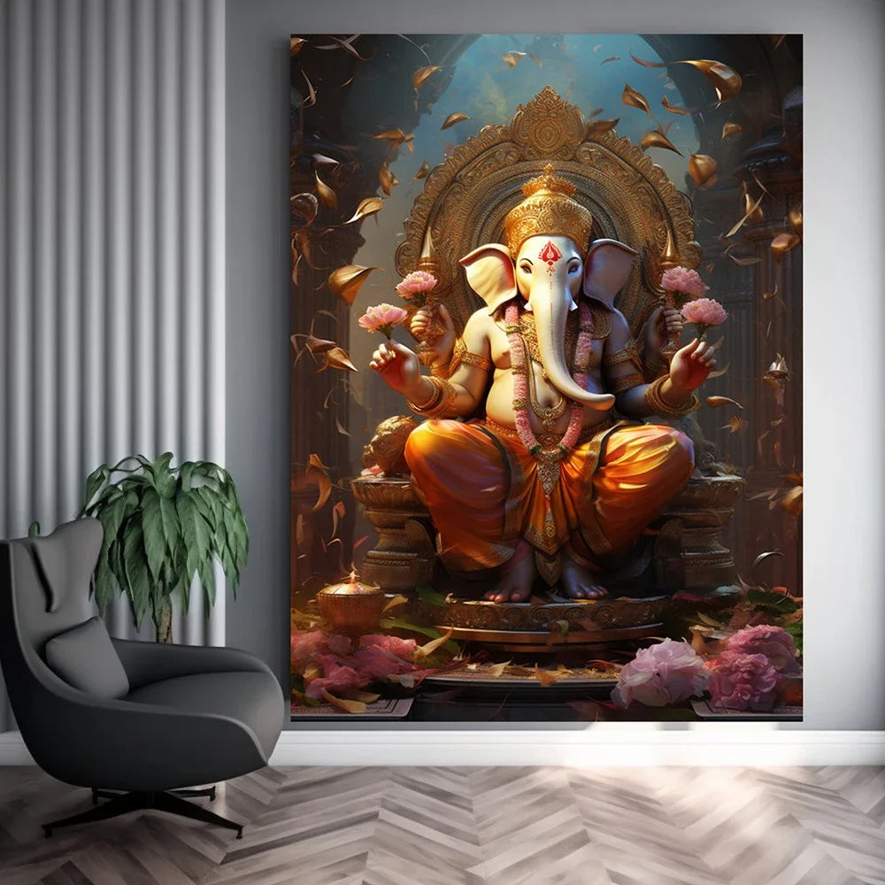 Ganesh Art Painting