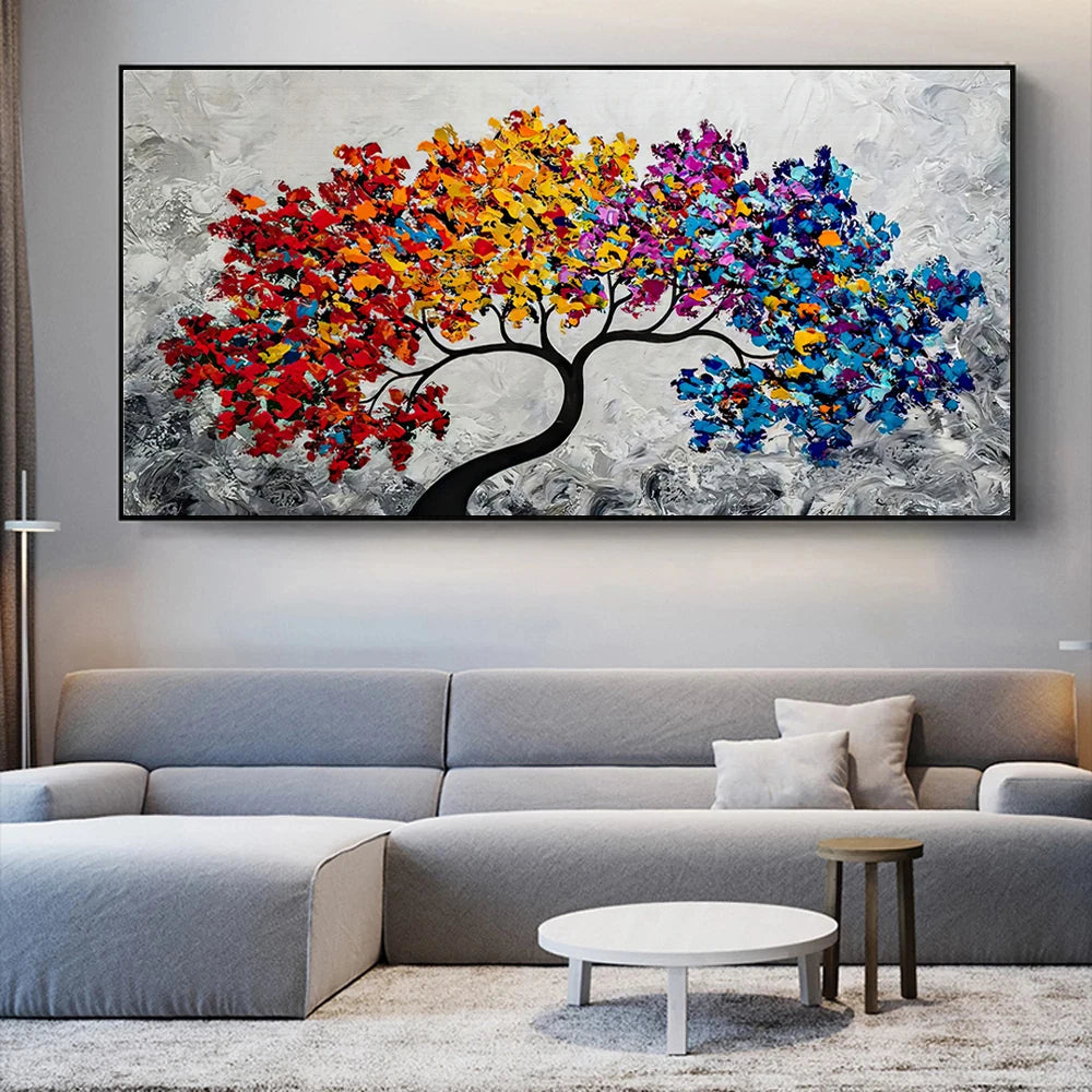 Colorful Tree of Life Painting