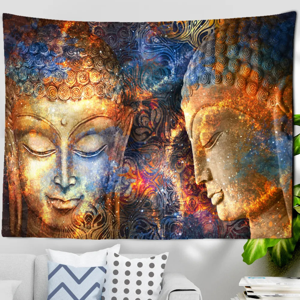 Buddha light tapestry