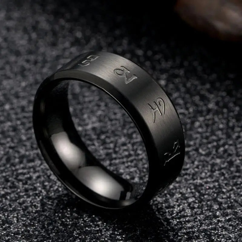Men's Buddhist Ring