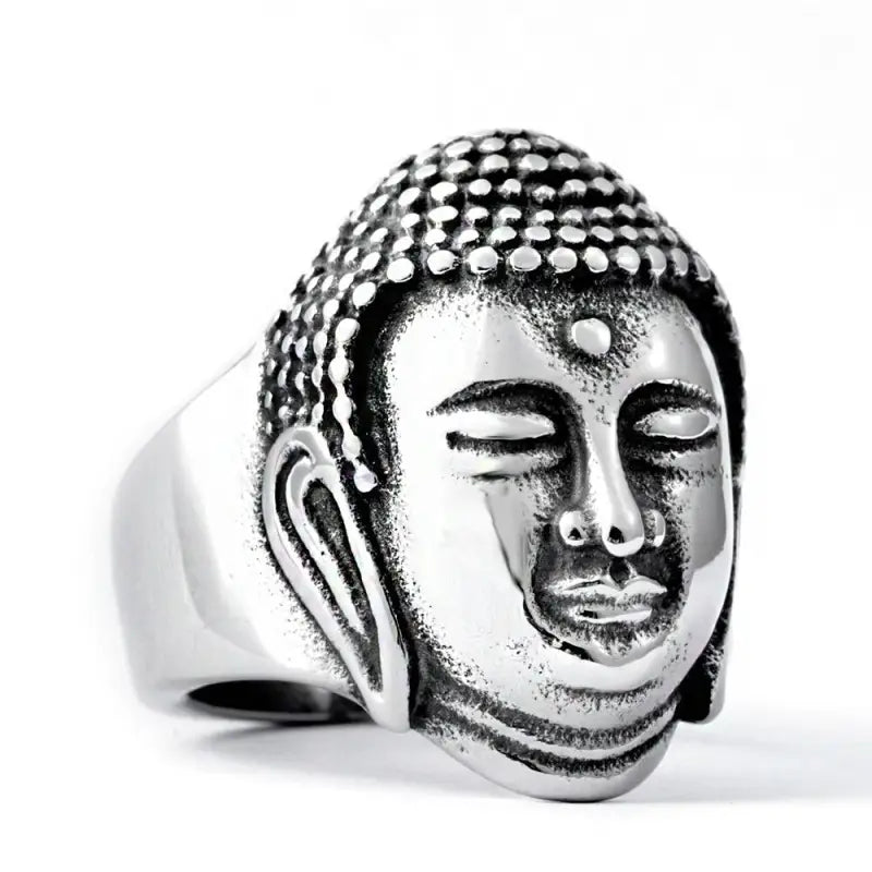 Buddha Head Ring