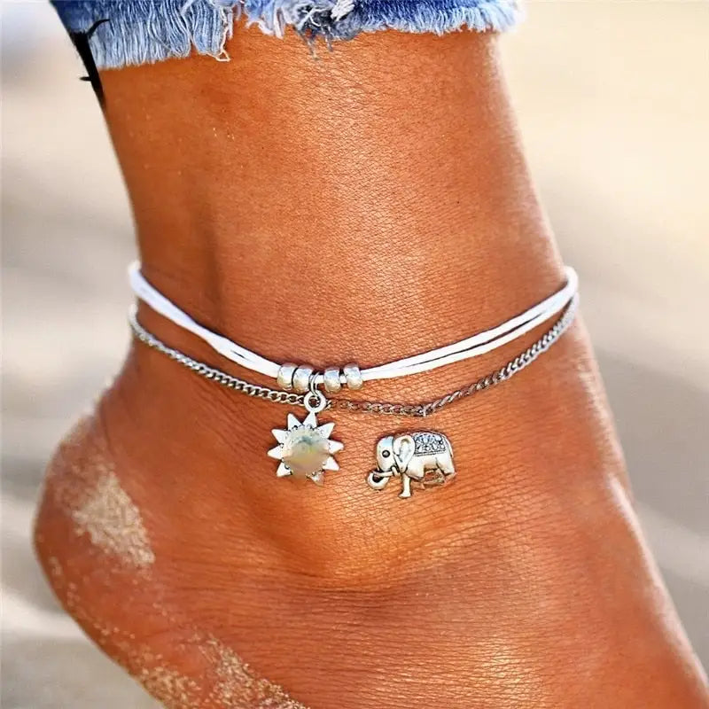Asian Elephant Anklet