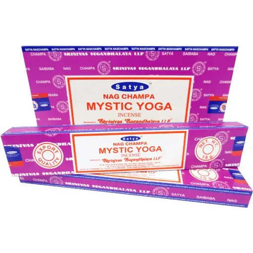 Satya Nag Champa Incense - Mystic Yoga Scent - One Box