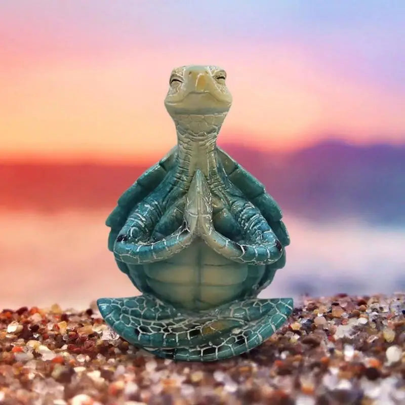 Meditation Sea Turtle Figurine