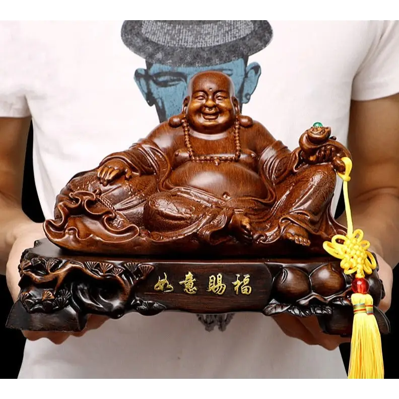 Large Sitting Laughing Buddha Statue