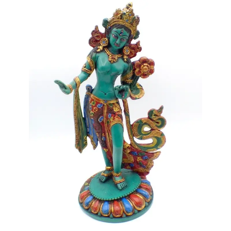 30cm Green Tara Statue