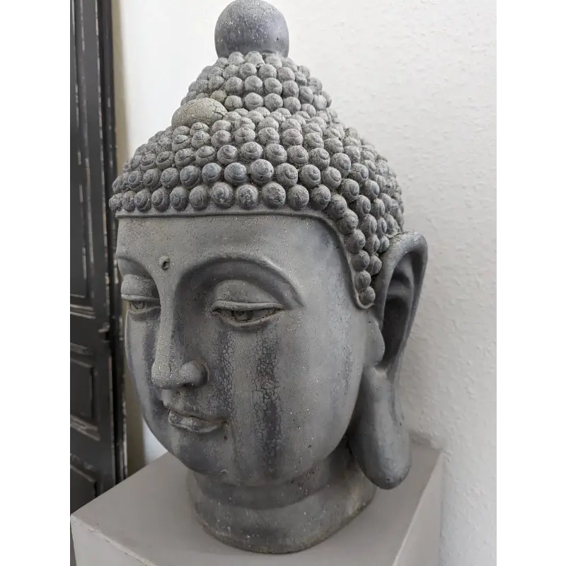 Large Buddha Head statue