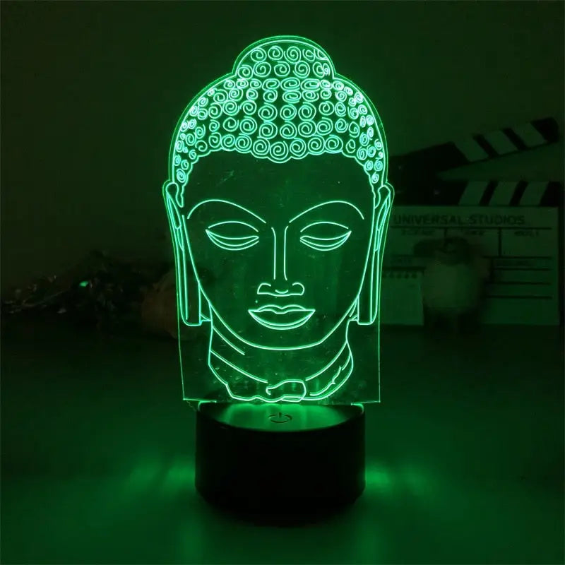 Buddha Head Lamp