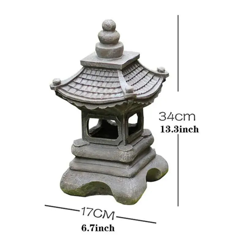 Solar Pagoda Asian Lantern