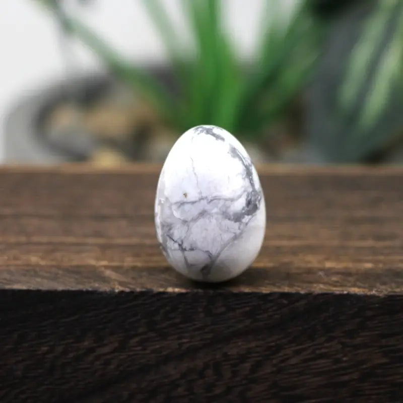 White Turquoise Yoni Egg