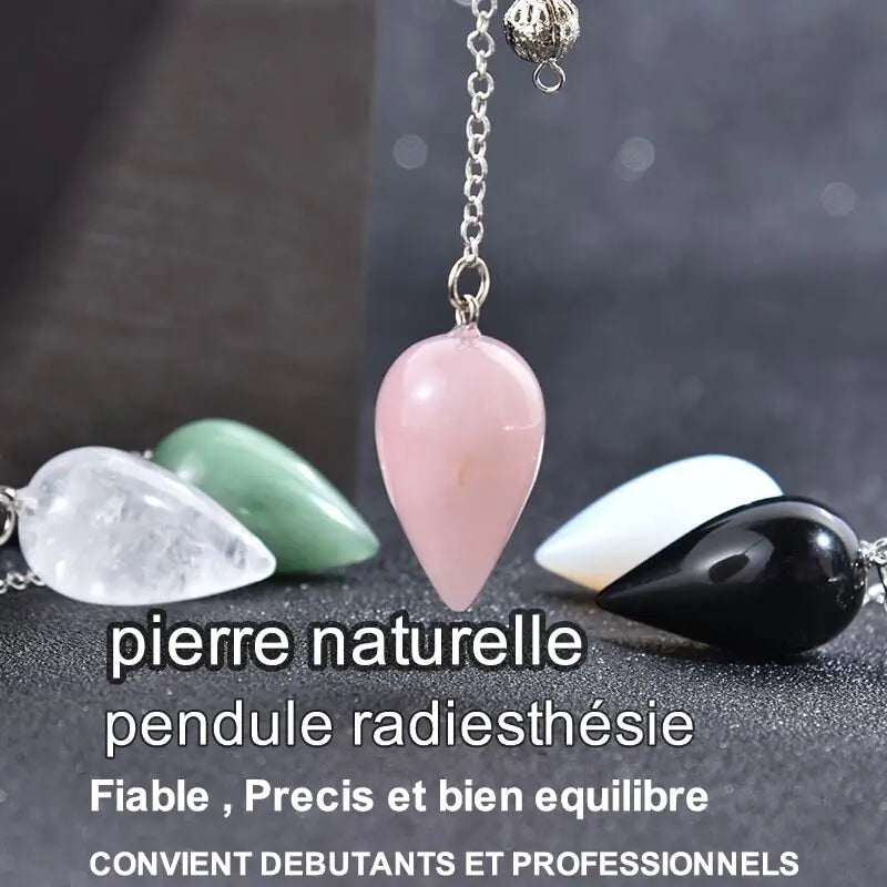 Water Drop Natural Stone Pendulum