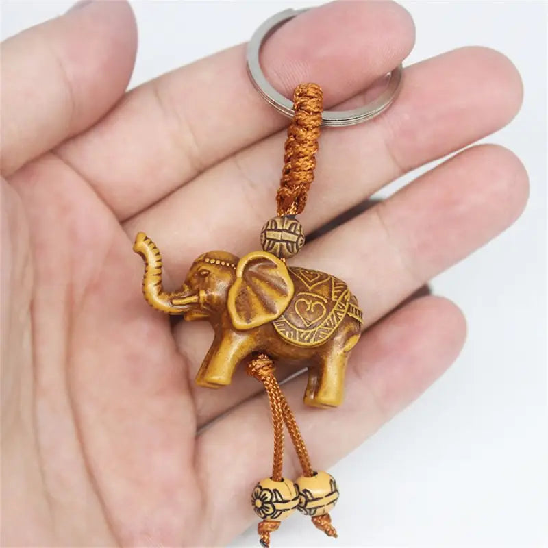 Asian Elephant Keychain