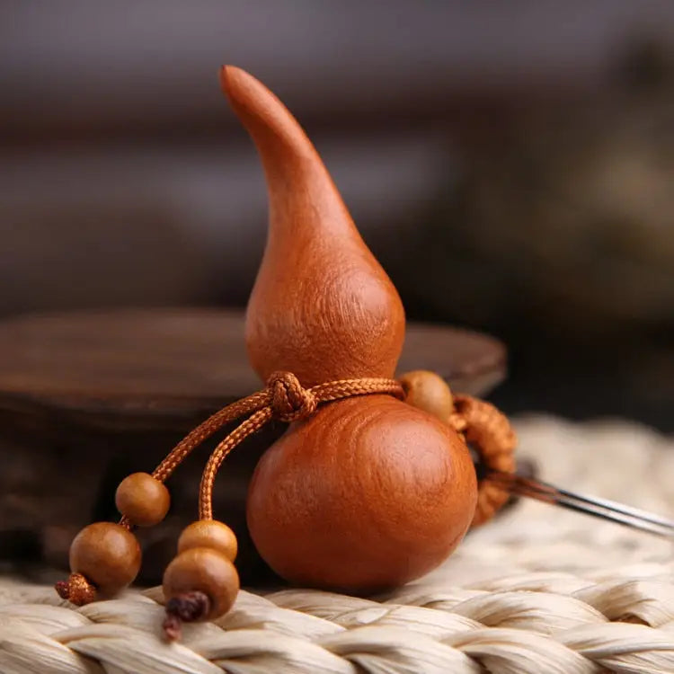 Buddhist Gourd Keychain