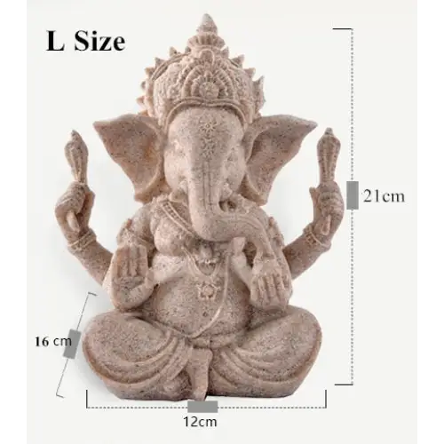 Ganesha Elephant Statue in Sandstone
