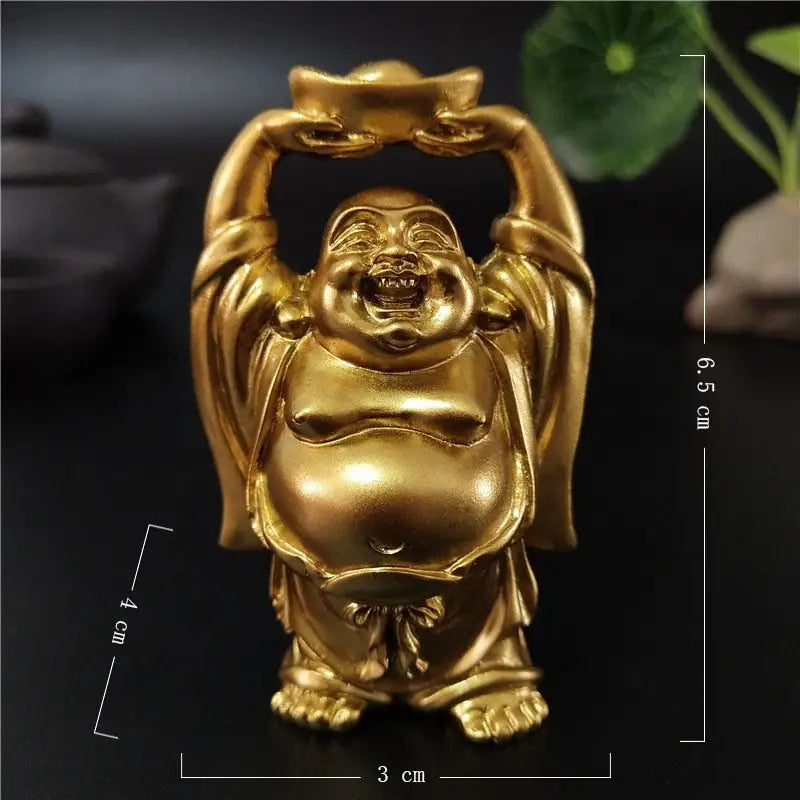Laughing Buddha mini statue